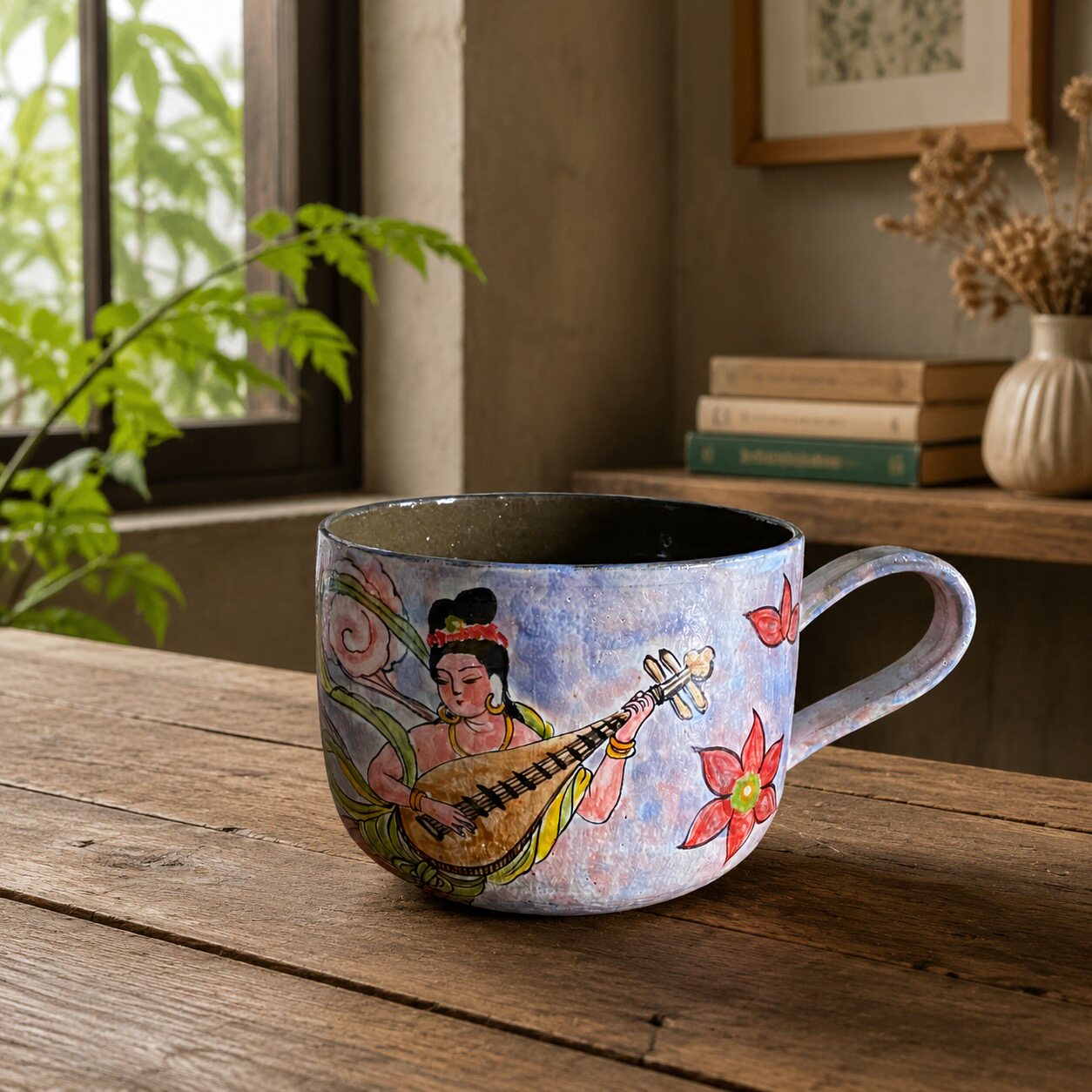 Dunhuang Hand-Painted Mug