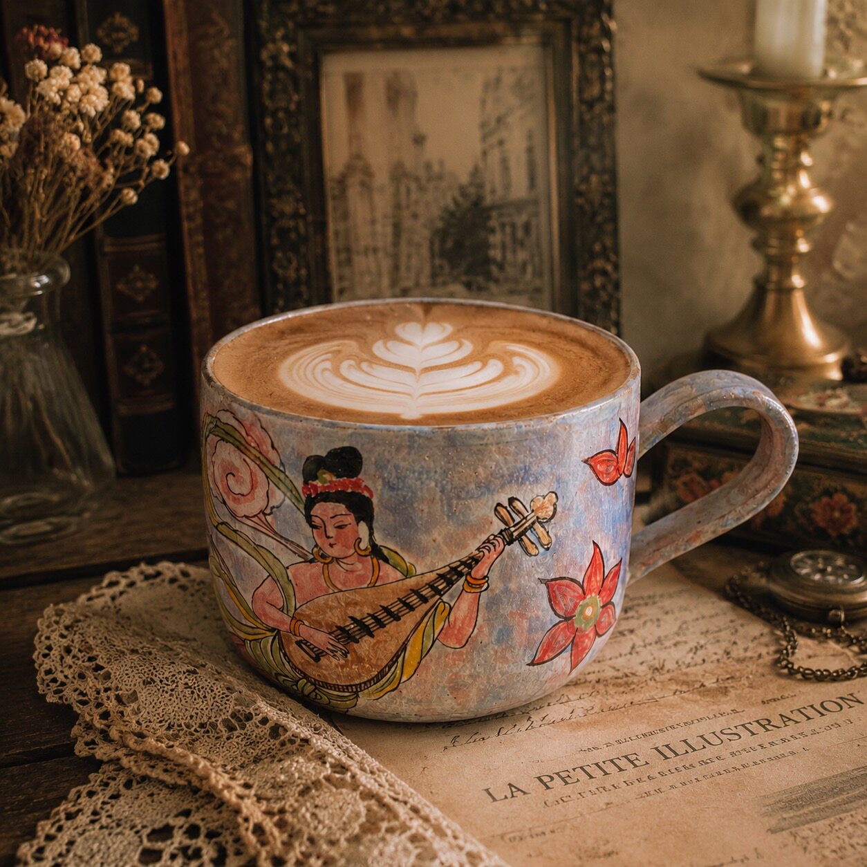 Dunhuang Hand-Painted Mug