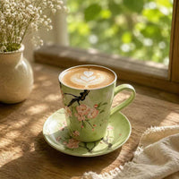 Cherry Blossom Ceramic Cup Set