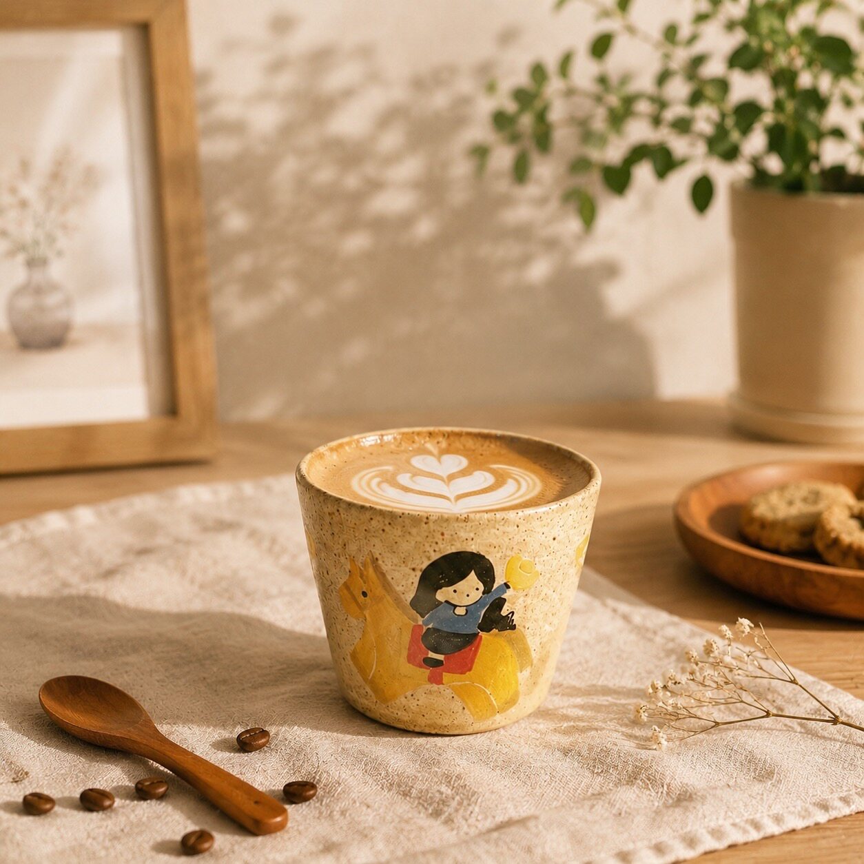 Little Girl Ceramic Mug