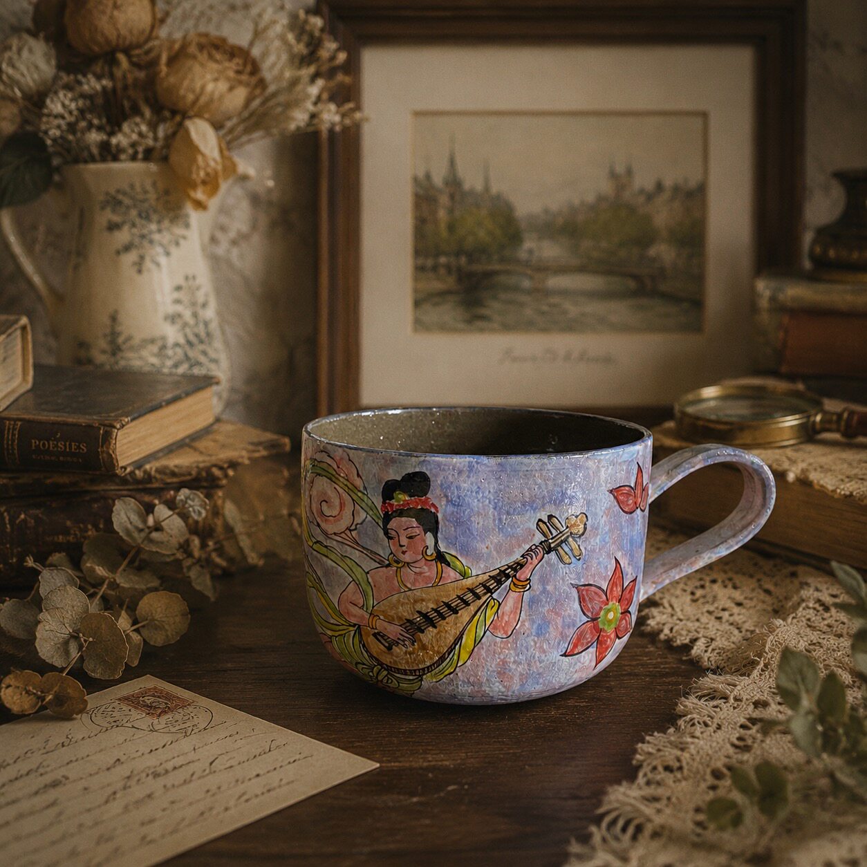 Dunhuang Hand-Painted Mug