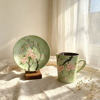Cherry Blossom Ceramic Cup Set