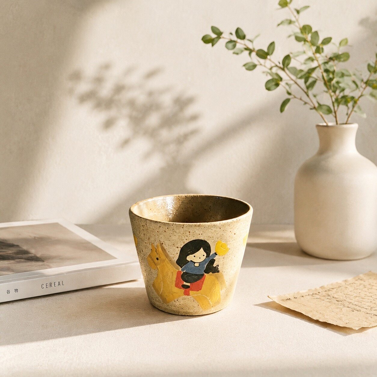 Little Girl Ceramic Mug