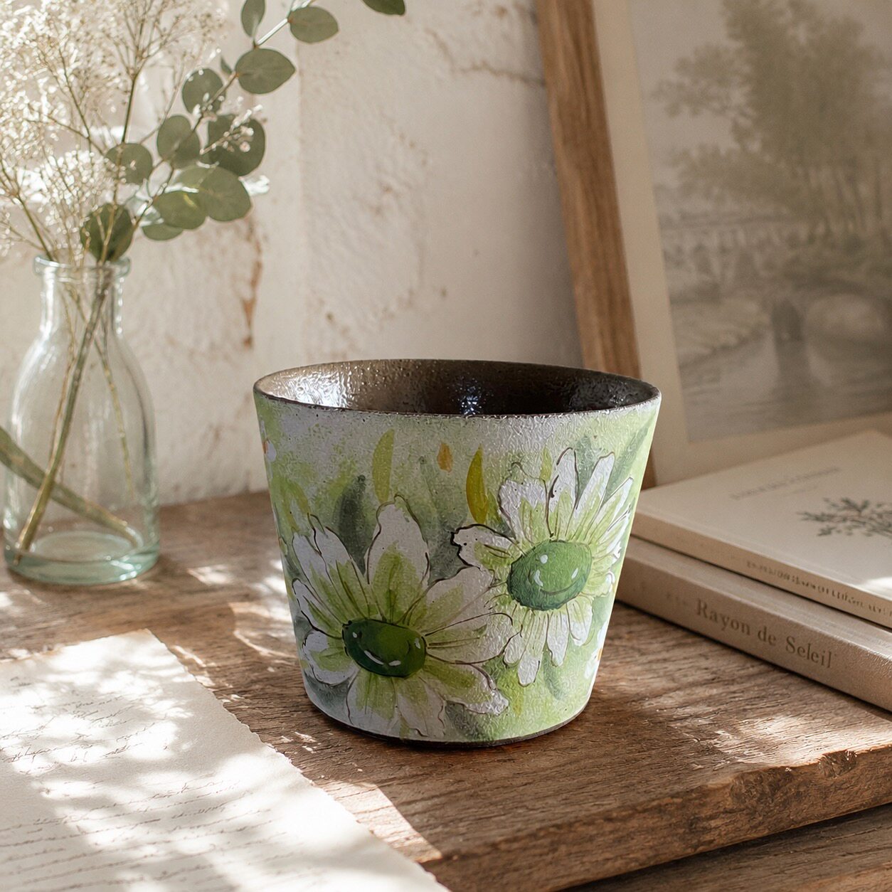 Daisy Hand-Painted Mug