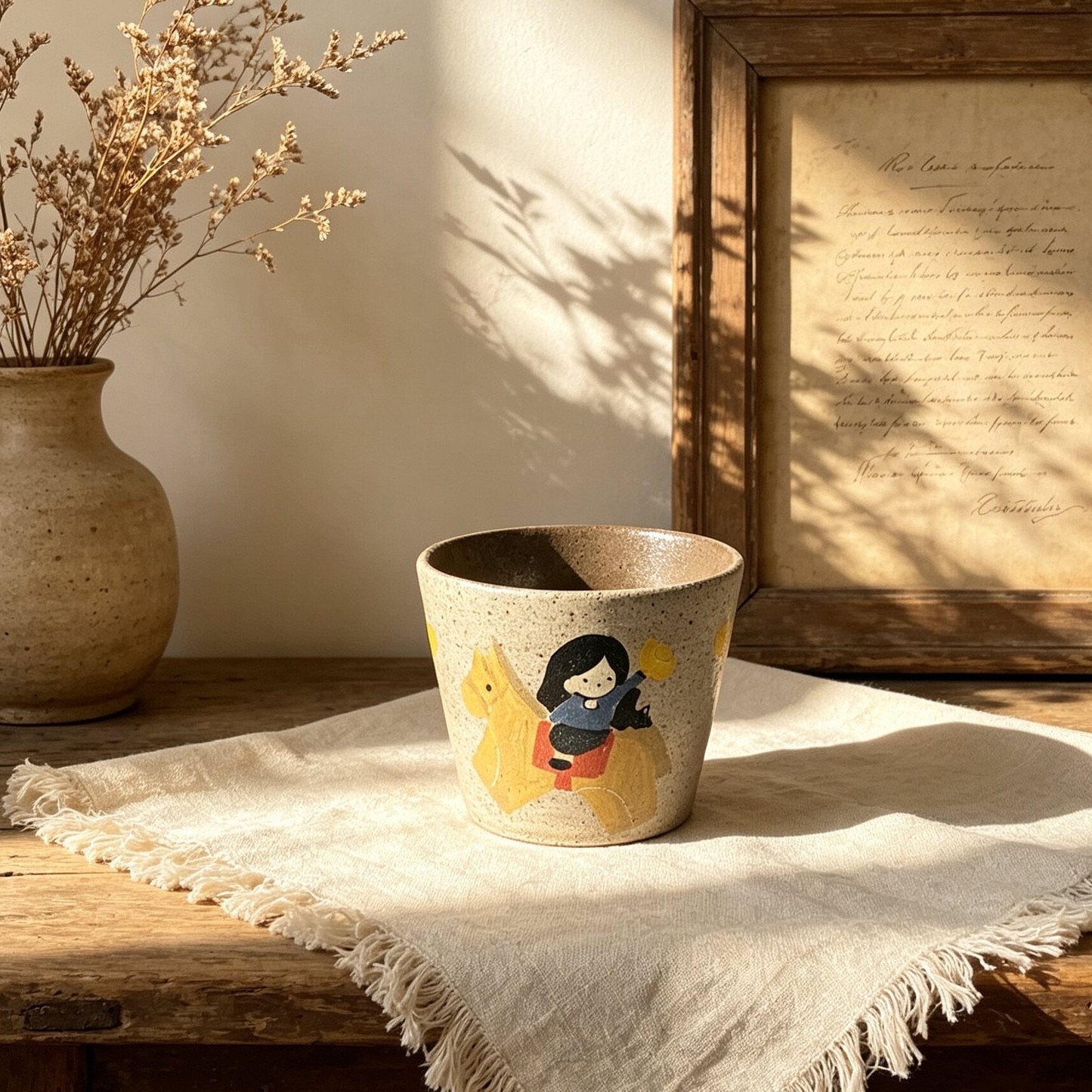 Little Girl Ceramic Mug