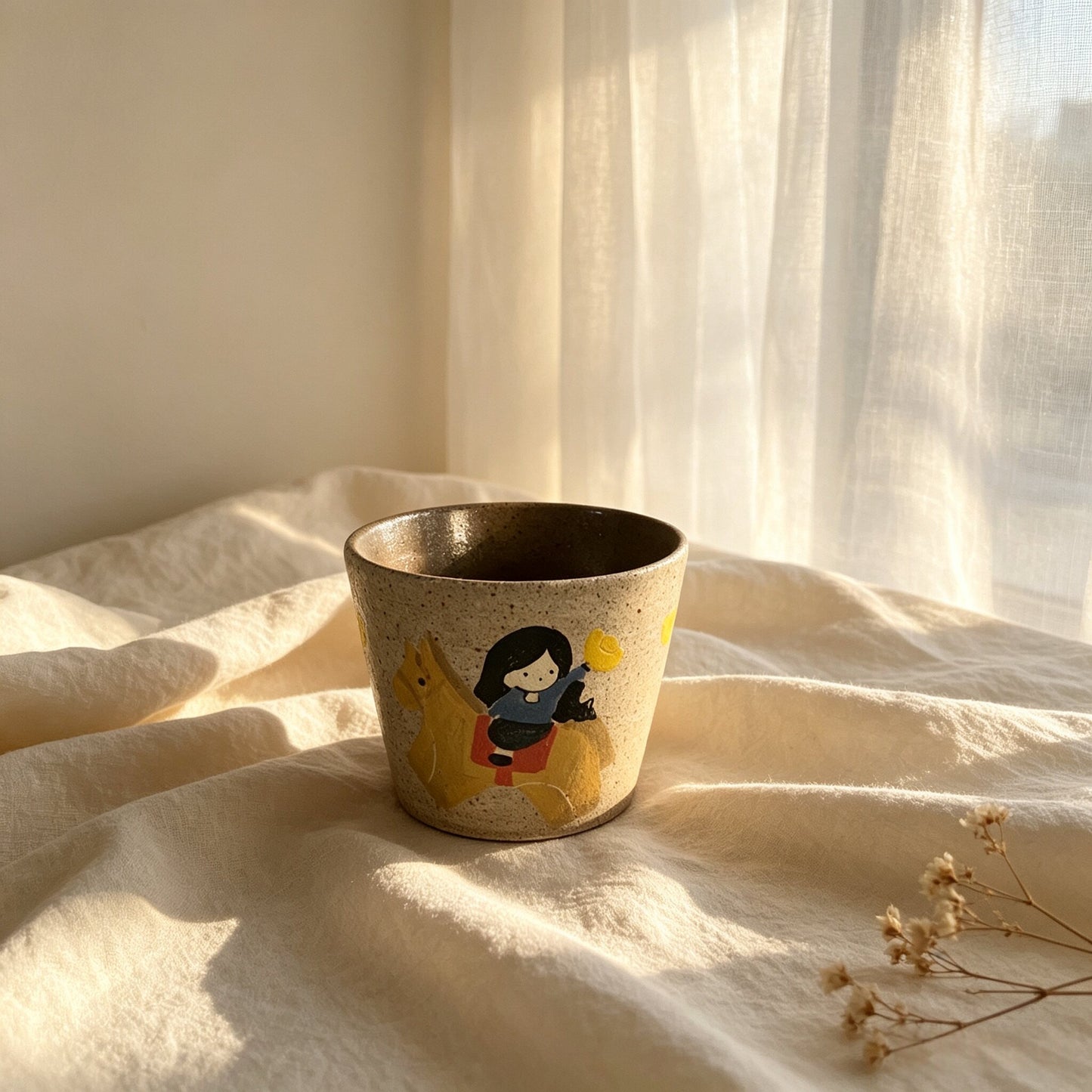 Little Girl Ceramic Mug