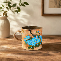 Blue Blossom Ceramic Cup Set