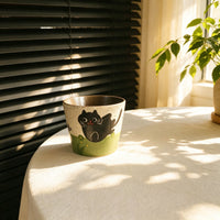 Black Cat Ceramic Mug